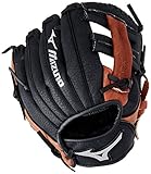 Mizuno Prospect Baseball Glove, Black, Youth/Kids, 9