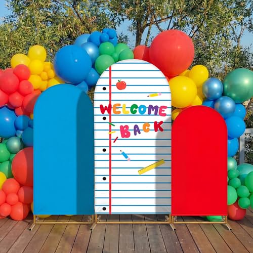 VitalCozy 3 Pcs Back to School Party Decoration Preschool (4ft, 5ft, 6ft) by VitalCozy - Used condition - Image 6