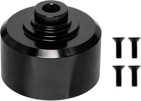 RC Car Accessories Compatible With MJX For Hyper Go 10208 1/10 RC Car Upgrade Modification Parts Accessories Metal Diff Case Differential HousingBlack