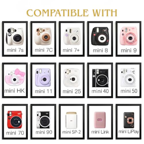 Película instantánea Fujifilm Instax Mini de 20 exposiciones (10 hojas x 2 paquetes) con paño limpiador FitXion miniatura 5