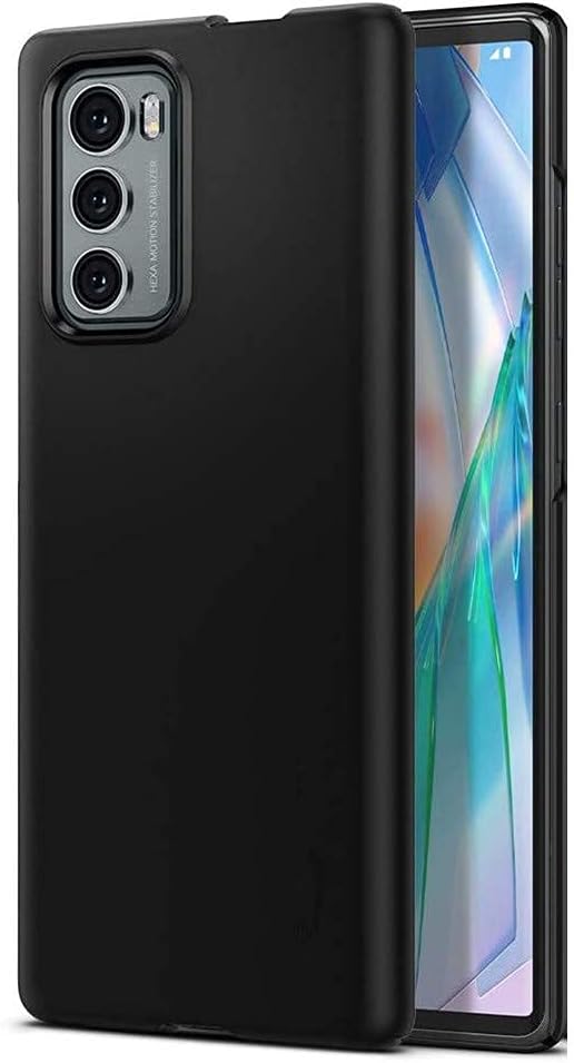 Hard PC, Brushed Texture Back Case Cover for LG Wing 5G - Black