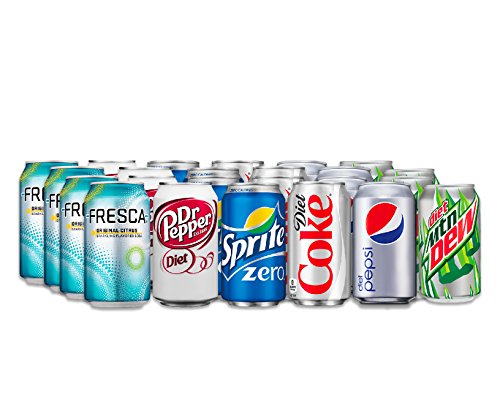 Soda Variety Pack - Assortment Popular Flavors - Home, Office or ...