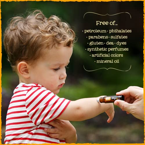 Oilogic Kids Bug Bites & Itches Roll-On Essential Oil - Gentle & Safe Aromatherapy Blend, 100% Pure Essential Oils (Tea Tree, Citronella & Spearmint Oil) Diluted With Castor & Jojoba Oil For Kids #TOP2
