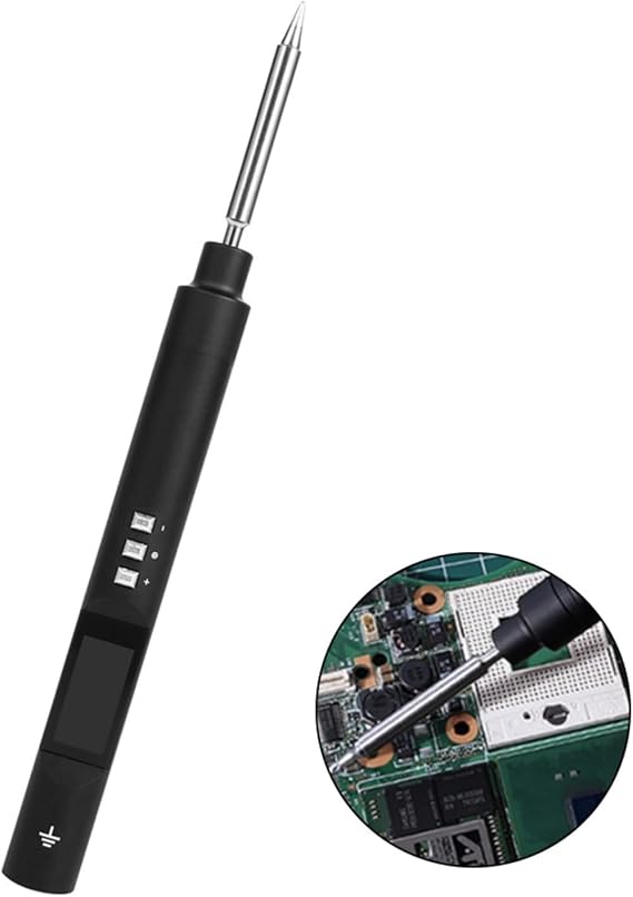 Digital Display Intelligent Soldering Iron Pen with for OLED Screen 121W Fast Heating For PINE64 TS101/PTS200