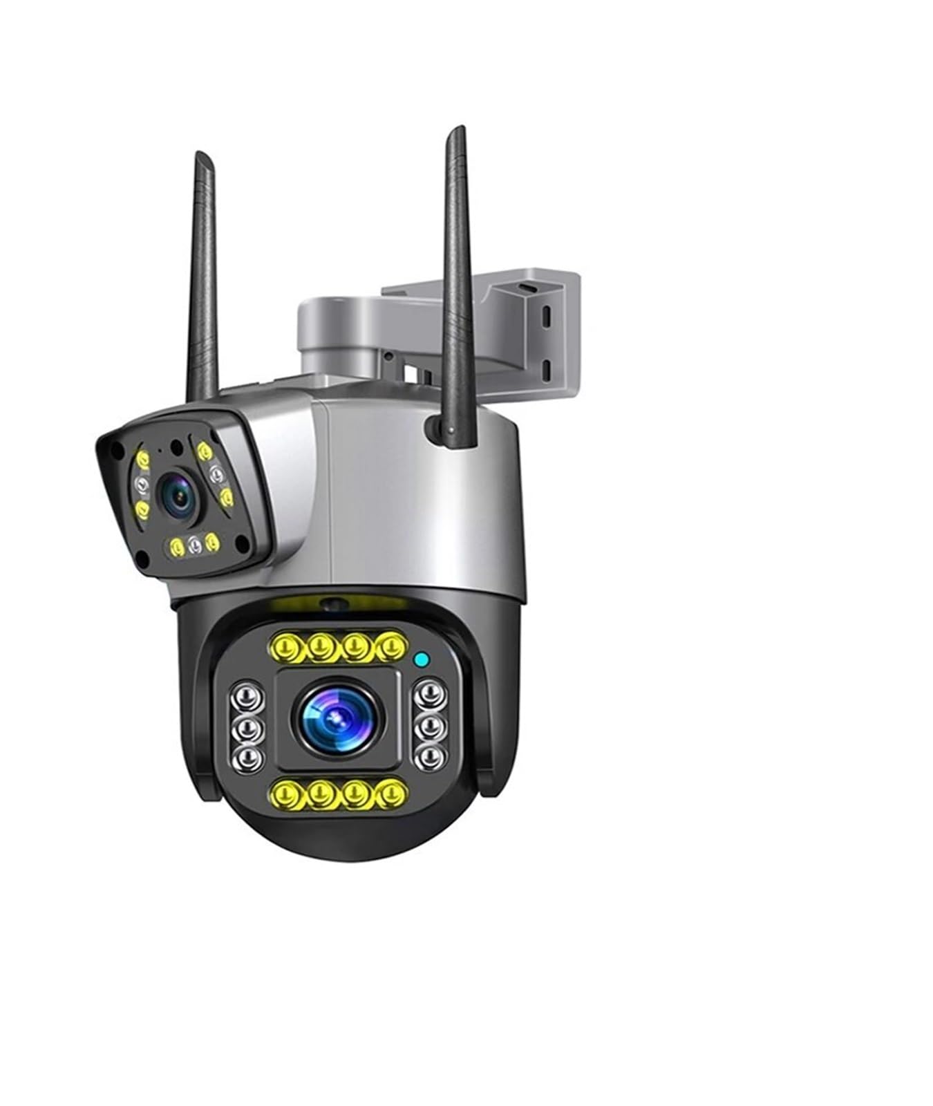 Oshpmbdlyfj European Standard 4G Ip Camera Wifi 8Mp 4K Surveillance Cameras Wireless Outdoor Smart Home Night Vision V380 Digital Zoom Cctv Camara(,8Mp Wifi Camera)
