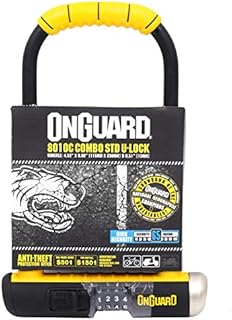 ONGUARD Bulldog 8010C Combination Bike U Lock
