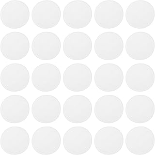 HOMOCONO 100piezas Almohadillas De Algodón Exfoliantes Para Limpieza Facial y Eliminación De Maquillaje Pads De Algodón Natural Absorbente Doble Cara y Color Blanco