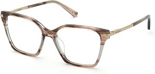 NINA RICCI VNR430 Okulary Damskie Shiny Striped Pink, 52, Kolor różowy, 52