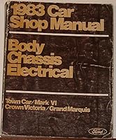 1983 Shop Manual Body Chassis Electrical B000GCJORC Book Cover