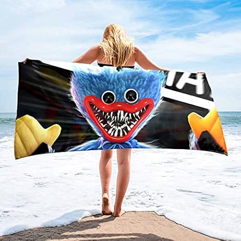 Toalla de Playa de Microfibra Poppy Anime Quick Dry Cover