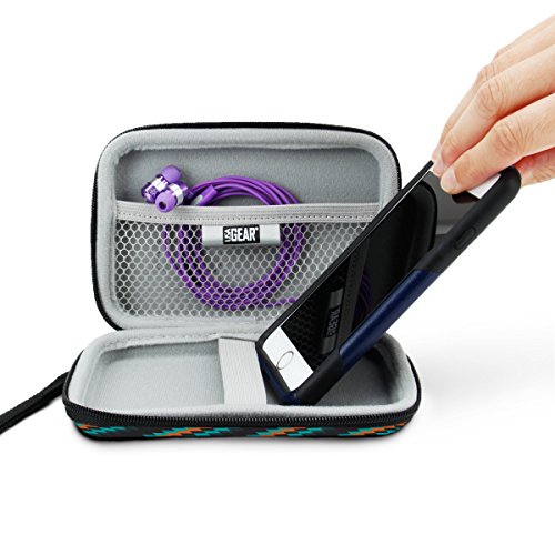 image for USA Gear Hard Shell iPod Travel Case Compatible with Apple iPod Touch 