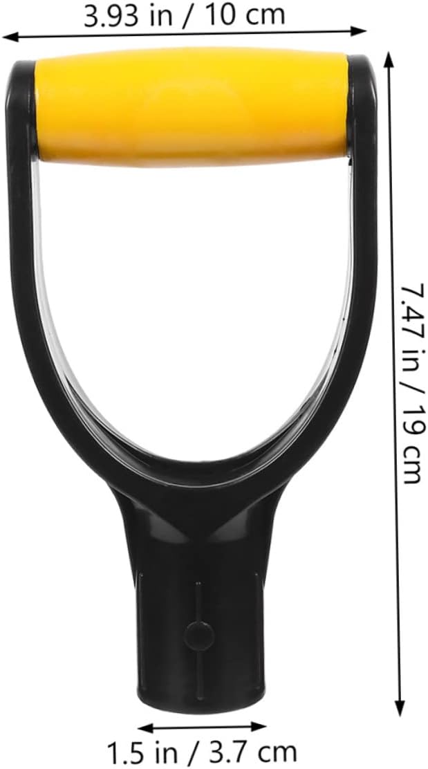 2pcs Plastic Grip Handle Shovel Handle Handshake Easy Installation for Garden Tools