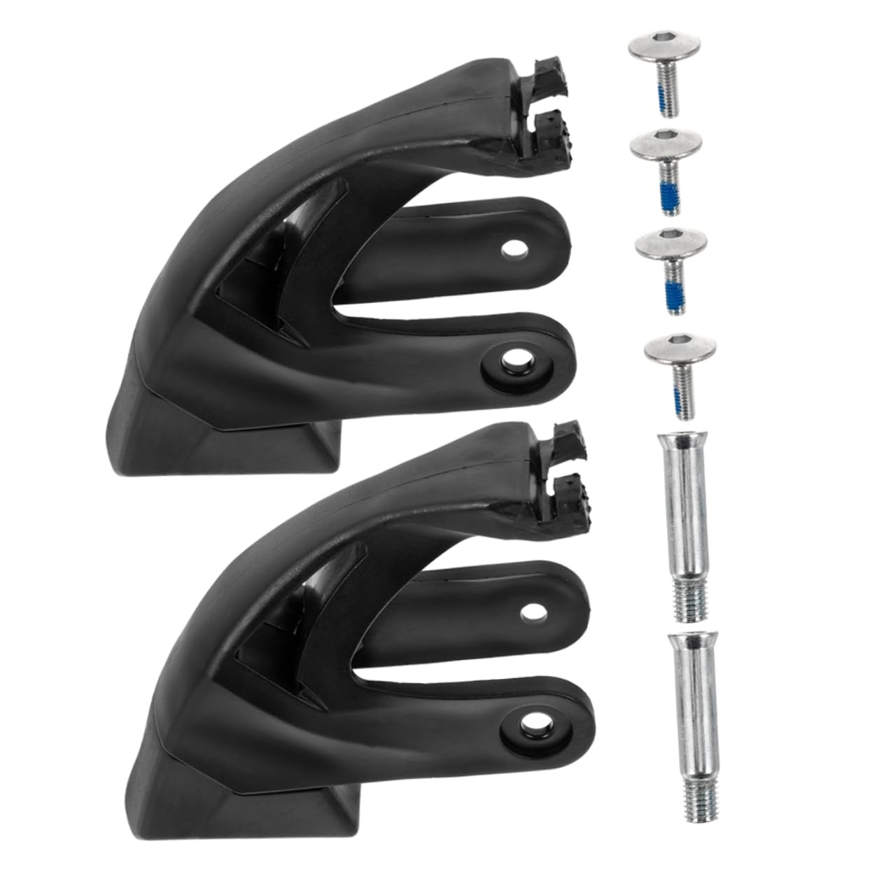 BESPORTBLE 6sets Pastiglie per Freni Roller Skate Blocco Freno Resistente all Usura Accessori per Pattini Inline Facili da Installare e Sicuri per Frenata