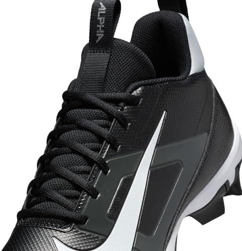 Nike Chuteiras de futebol Alpha Menace 4 Shark, Preto, 11.5 Wide