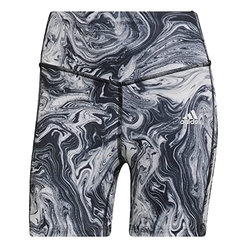 Short cycliste multicolore adidas Hyperglam pour vos séances de fitness et yoga en salle