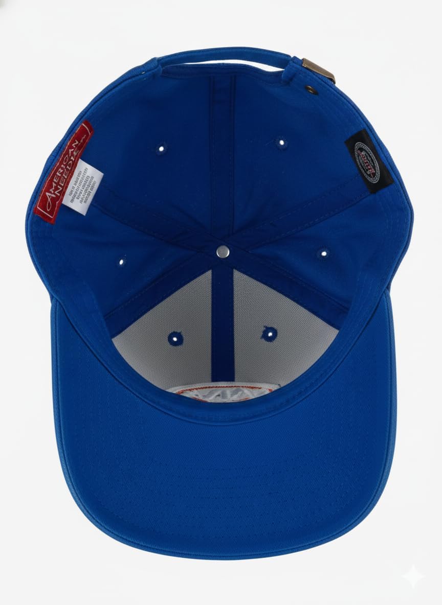 AMERICAN NEEDLE Unisex Officially Licensed NHL National Hockey League Adjustable Buckle Strap Baseball Hat - Image 2