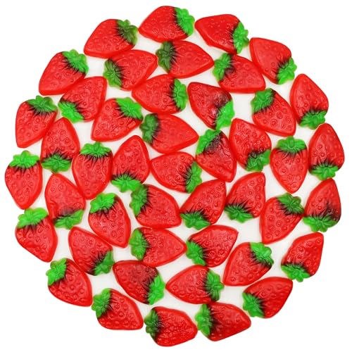 Caramelos de Gomita con Sabor a Fresa y Crema 2 lb miniatura 4