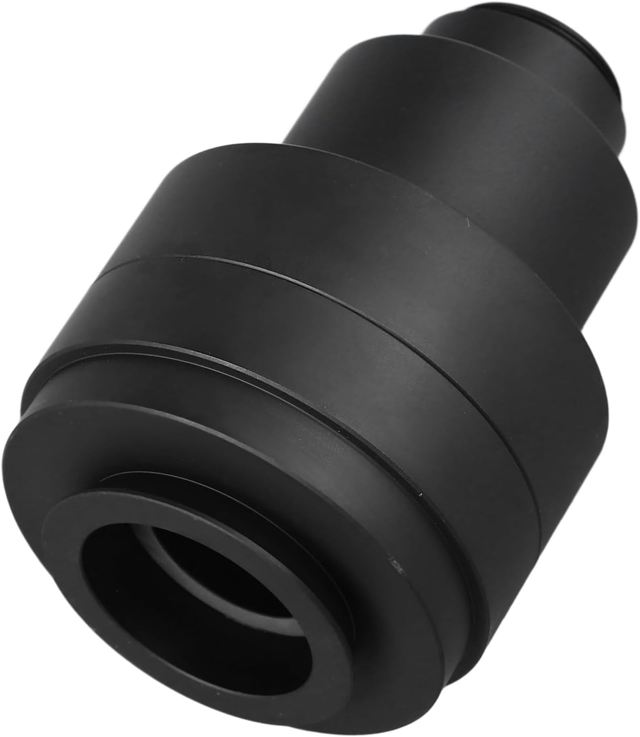Compatible with Olympus SZX Stereo Microscopes and AX CX BX MX CX2 and BX2 Series - Metal Microscope C Mount Adapter - 42mm Outer Diameter - Optical Interface for 1 2/3 Sensors -