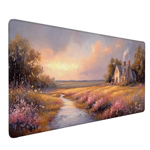Tapis de souris XXL 1200 x 600 mm antidérapant pour éviter les glissements