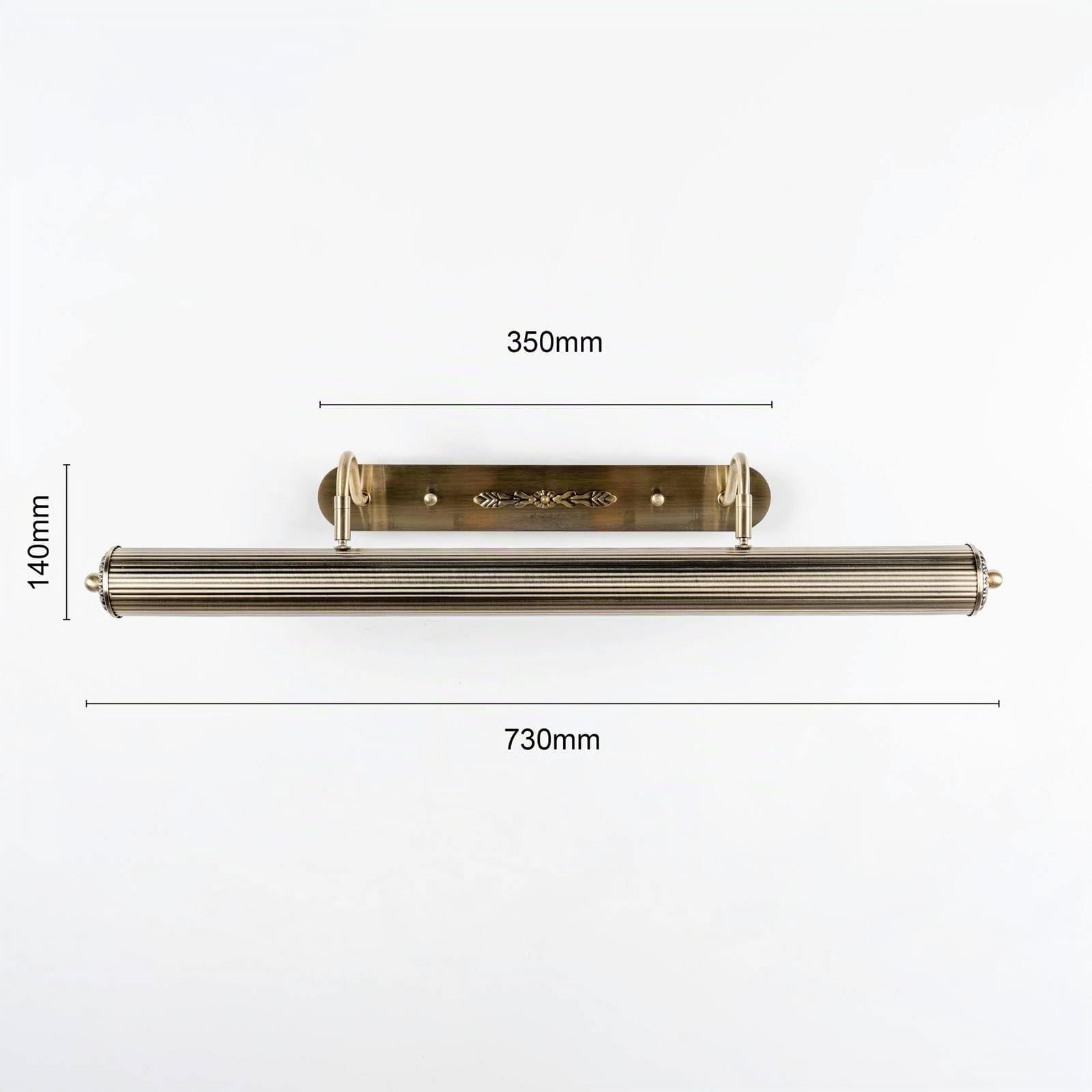 Lámpara de pared 'Joely' en Bronce hecho de Metal e.o. para Salón & Comedor (4 llamas, E14) de Lindby | lámpara para cuadros, aplique