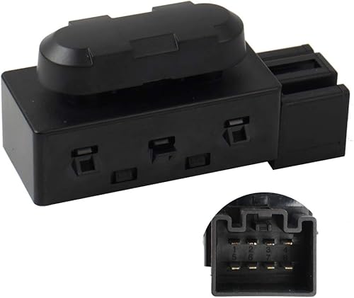 Miniatura 7 de 9L3Z14A701A 6-Way Power Seat Adjuster Reemplazo para Mustang Edge Escape Expedition Seat Switch Reemplazar OE PSW5