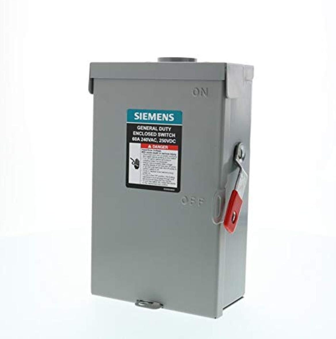 SIEMENS General SIE GF222NRA FUS GEN Duty Safety Switch, ANSI 61 Grey - - 