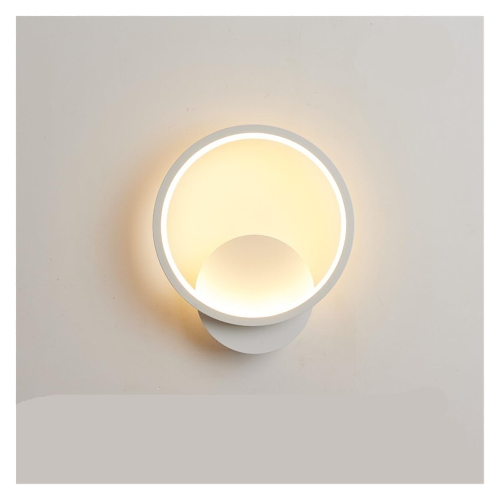 Aplique de pared LED nórdico QIU-8 luz cálida para dormitorio y salón 7