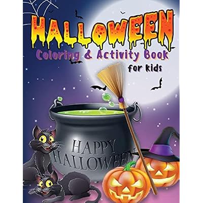 Halloween Coloring & Activity Book for Kids