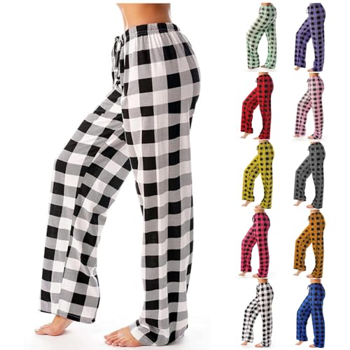 Online shopping Plaid Pj Pants Women Buffalo Plaid Pajama Pants Womens Plaid Flannel Pajama Pants Women Pj Bottoms Green Plaid Pajama Pants Pajama Pants Fluffy Pj Pants Y2K Womens Flannel Pajama Pants