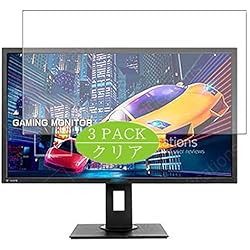 VacFun 3 Piezas HD Claro Protector de Pantalla para Asus VP28U / VP28UQGL 28´´ Display Monitor, Screen Protector Sin Burbujas Película Protectora (Not Cristal Templado)