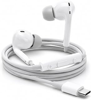 Fone De Ouvido Tipo C Intra Auricular Com Microfone | Isolamento Acústico, Qualidade De Som Premium