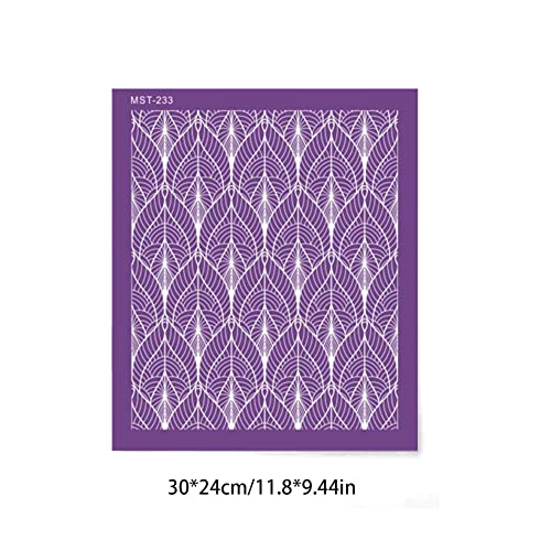 Cake Stencil Decorating Tools Wedding - Cake Stencil Cake Decorating Tools Stencils For Cakes For Creating And Professional Wedding And Birthday Flower Edge Molding Baking Tool - Type 4 #TOP2