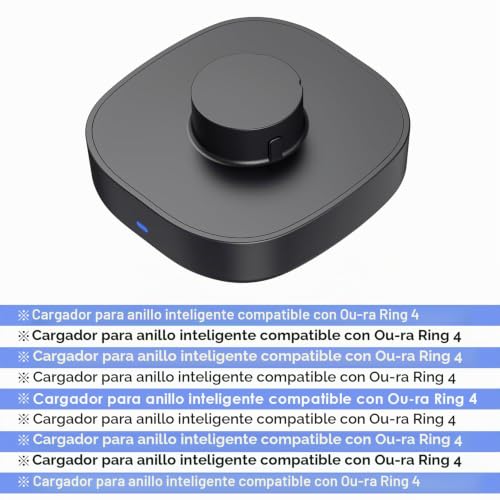 Cargador Smart Ring para Oura Ring Gen4 con base de carga rápida y cable USB-C compatible univers 2