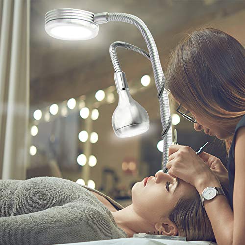 Lampe de table de pêche et maquillage nomade avec clip réglable USB - 2