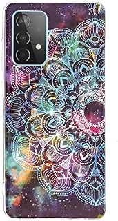 Samsung Galaxy A53 5G Case, Luminous Night Glow Phone Case Soft Gel Silicone Back Cover Shockproof Slim Thin TPU Rubber Bumper Protective Case for Samsung Galaxy A53 5G Cover, Mandala