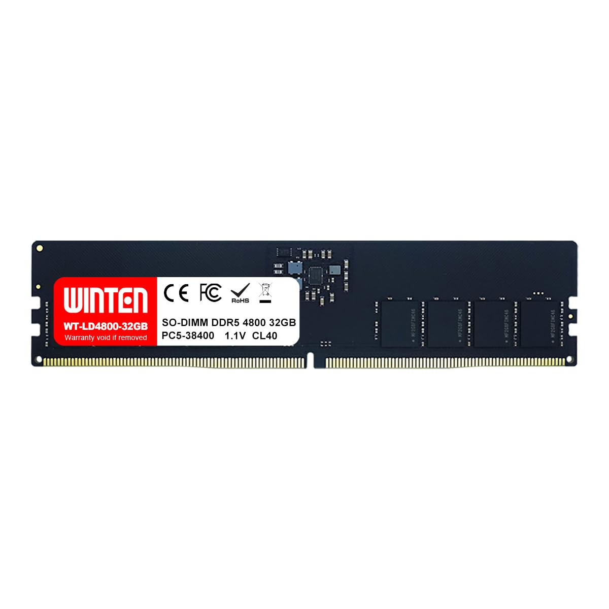 Amazon.co.jp: WINTEN デスクトップPC用 メモリ DDR5-4800 32GB 288Pin