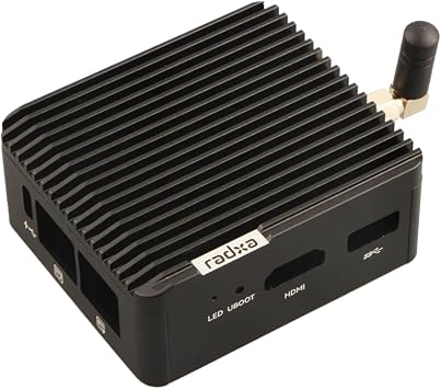 Radxa Metal Case 7264 for Cubie A5E, Ultra-Compact Mini Case