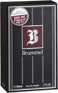 Brummel, Agua de tocador para hombres - 500 ml.
