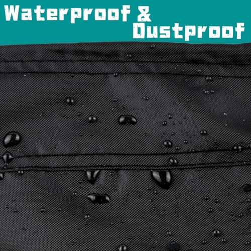Betarami Tischtennis Schutzhülle Wasserdichte Oxford Polyester Abdeckung für Tischtennisplatte 165x70x185cm