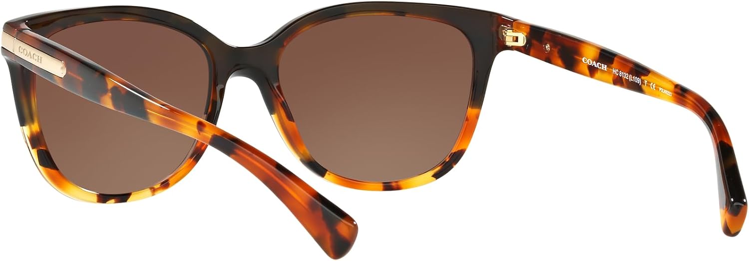 Coach womens Hc8132 Cat Eye Sunglasses