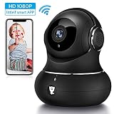 littlelf Wireless Camera Indoor, 1080P Smart Wifi Camera Home Security Pet Monit...