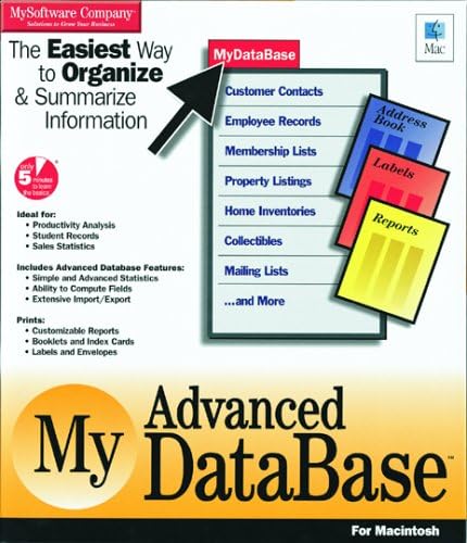 Amazon.com: My Advanced Database : Software