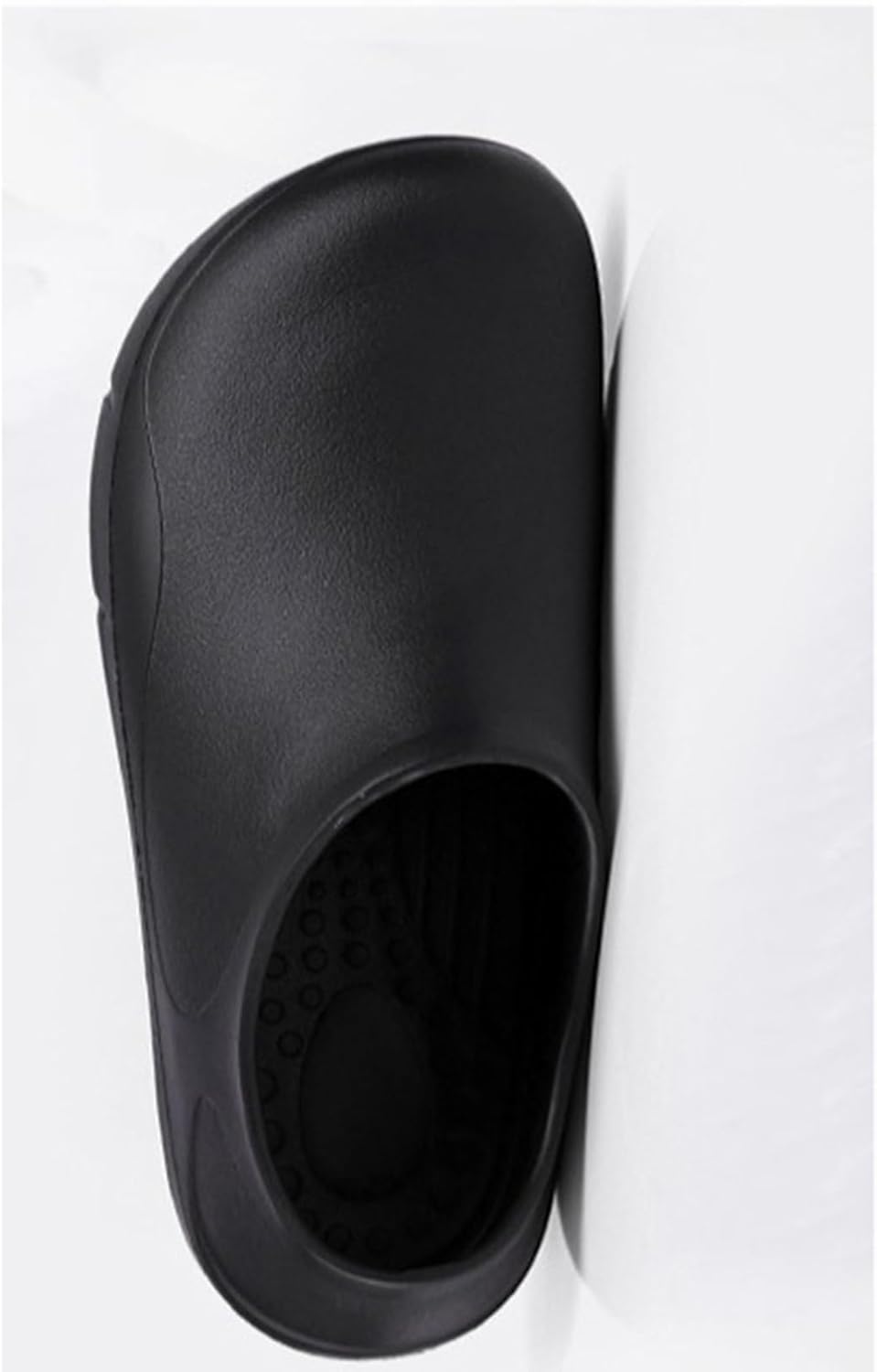 [Muluso] コックシューズ 作業靴 メンズ レディース 耐油 滑り止め 防臭防水 スリッポン ゴム底 ラバーソール 中敷き付き