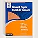 Mercer Industries 205180A - 9 x 11 Garnet Paper Sheets, Grit 180A (100 pack)