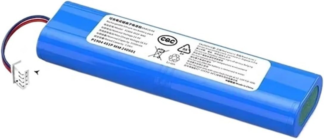 Replacement Battery, Compatible For Ecovacs Deebot Ozmo 900 901 905 920 930 937 N8 Pro, 14.4 V Lithium-Ion Robot Vacuum Cleaner Battery(2600mAh)