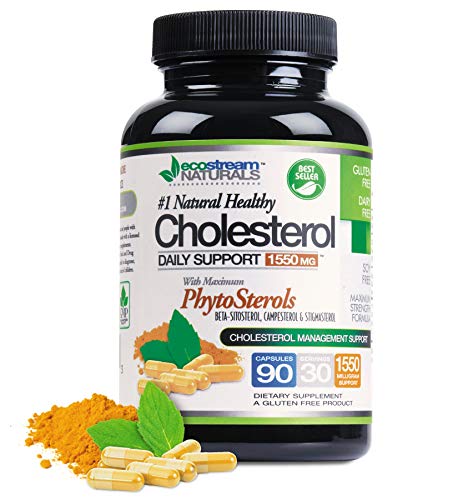 Lower High Cholesterol Naturally - Healthy Cholesterol Phytosterol Complex - with Triple Beta 1,550mg Maximum Daily Support - Beta-Sitosterol and Natural Plant Sterols - Natural Cholesterol Reducer