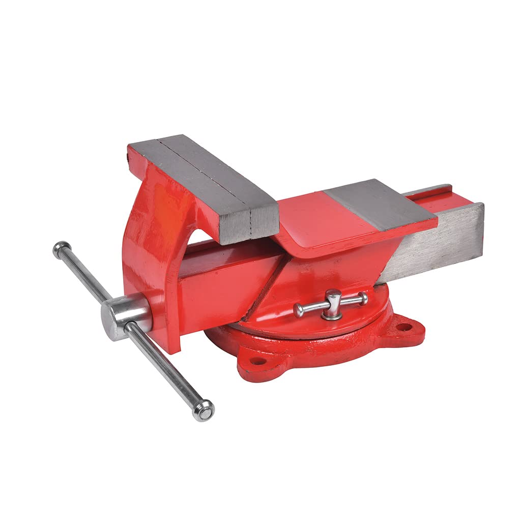 Cogex 64356 - Morsa in acciaio, base girevole