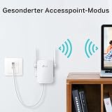 TP-Link Wireless-WLAN-Repeater, Dual-Band-Geschwindigkeit AC1200, WiFi Extender und Access Point, kompatibel mit Fasermodem und ADSL, bis zu 1,2 Gbit/s (RE305), Weiß (Generalüberholt) - 6