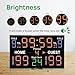 YZ Battery Powered Electronic Basketball Scoreboard Timers with Shot Clock, 12/14/24/30S Custom Shot Clock Digital Scoreboard with Remote, Countdown Timer Clock Score Keeper for Indoor Outdoor