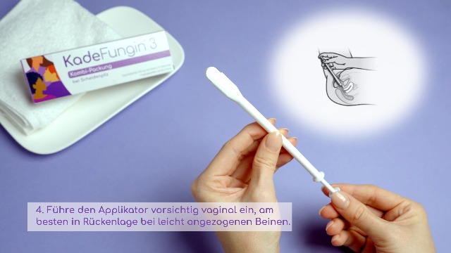 KadeFungin 3 Kombi-Packung gegen Scheidenpilz mit Tabletten